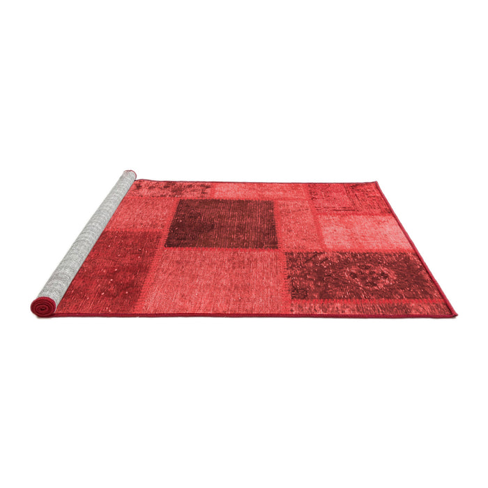 Transitional Red Washable Rugs