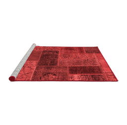 Transitional Red Washable Rugs