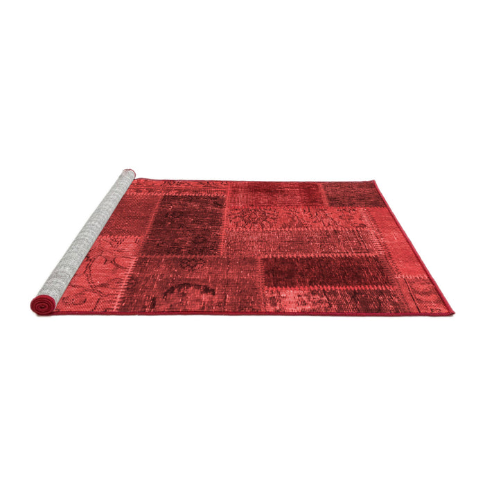 Transitional Red Washable Rugs