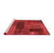 Transitional Red Washable Rugs