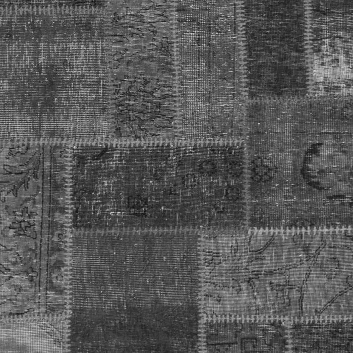 Patchwork Gray Transitional Rug, abs1257gry