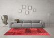 Transitional Red Washable Rugs