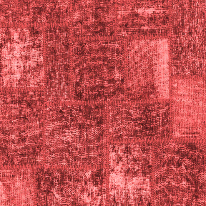Patchwork Red Transitional Rug, abs1258red