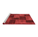 Transitional Red Washable Rugs