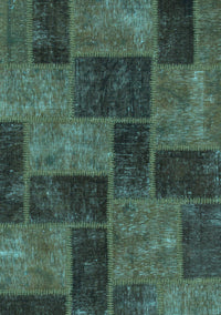 Patchwork Light Blue Transitional Rug, abs1259lblu