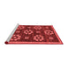 Modern Red Washable Rugs