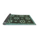 Sideview of Abstract Light Blue Modern Rug, abs125lblu