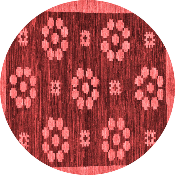 Abstract Red Modern Rug, abs125red