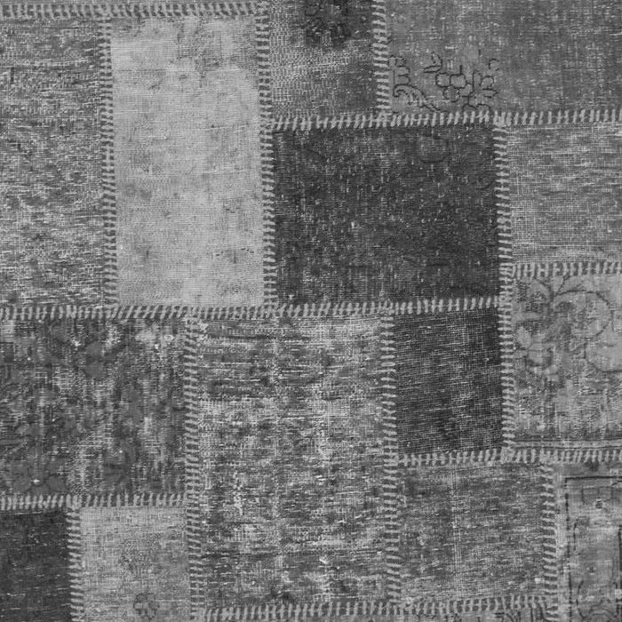 Patchwork Gray Transitional Rug, abs1260gry