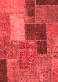 Patchwork Red Transitional Rug, abs1260red