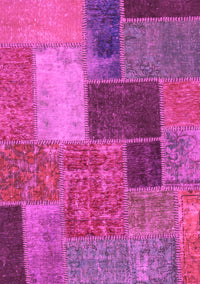 Patchwork Pink Transitional Rug, abs1260pnk