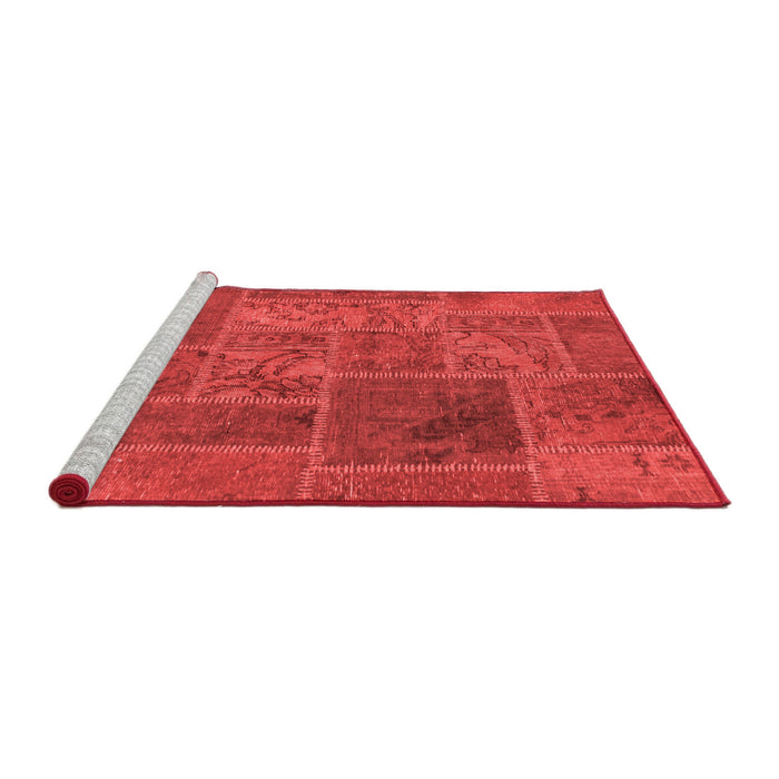 Transitional Red Washable Rugs