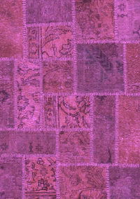 Patchwork Purple Transitional Rug, abs1261pur