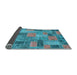 Sideview of Patchwork Light Blue Transitional Rug, abs1262lblu