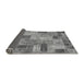 Sideview of Patchwork Gray Transitional Rug, abs1262gry