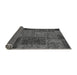 Sideview of Patchwork Gray Transitional Rug, abs1263gry