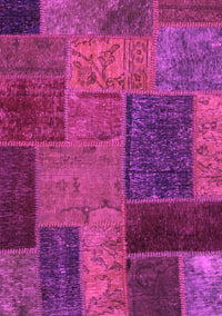 Patchwork Pink Transitional Rug, abs1263pnk