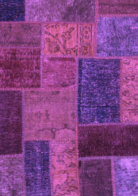 Patchwork Purple Transitional Rug, abs1263pur