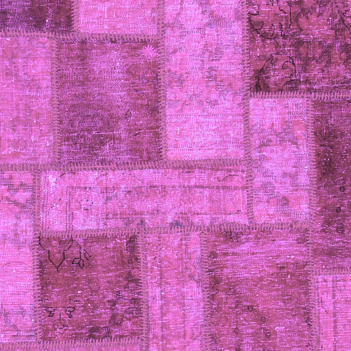 Patchwork Purple Transitional Rug, abs1264pur