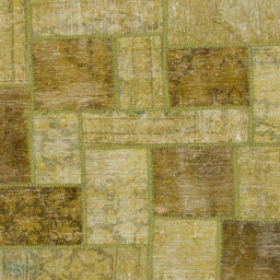 Square Machine Washable Abstract Dark Bisque Brown Rug, wshabs1264