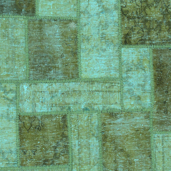 Patchwork Light Blue Transitional Rug, abs1264lblu