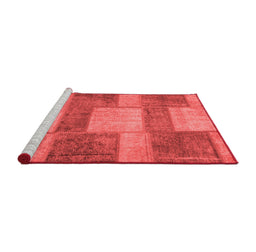 Transitional Red Washable Rugs