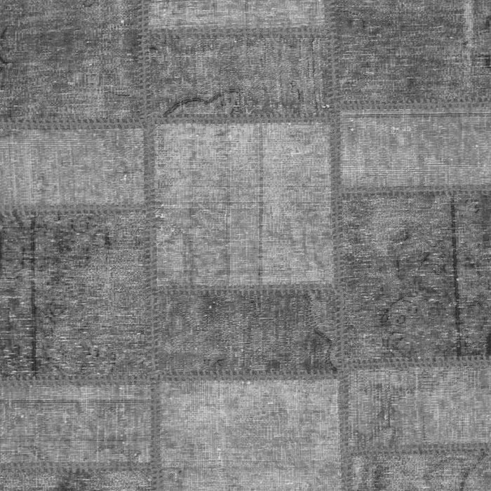 Patchwork Gray Transitional Rug, abs1265gry
