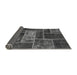 Sideview of Patchwork Gray Transitional Rug, abs1267gry