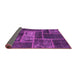 Sideview of Patchwork Pink Transitional Rug, abs1267pnk