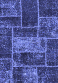 Patchwork Blue Transitional Rug, abs1267blu