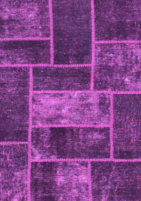 Patchwork Pink Transitional Rug, abs1267pnk