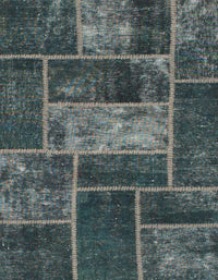 Machine Washable Abstract Charcoal Blue Rug, wshabs1267