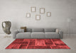 Transitional Red Washable Rugs