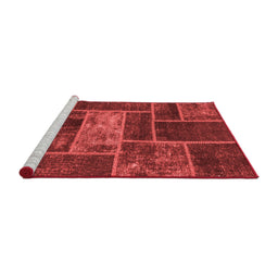 Transitional Red Washable Rugs