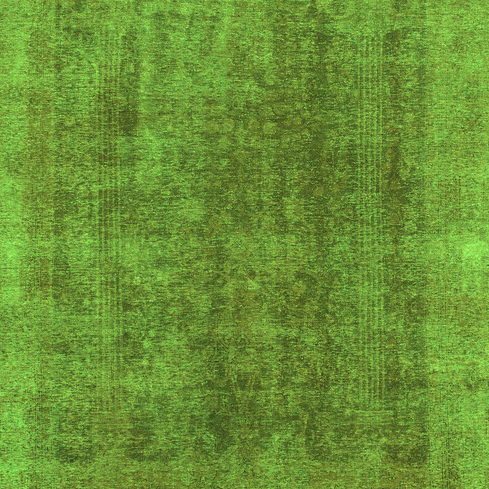 Machine Washable Abstract Green Modern Area Rugs, wshabs1268grn