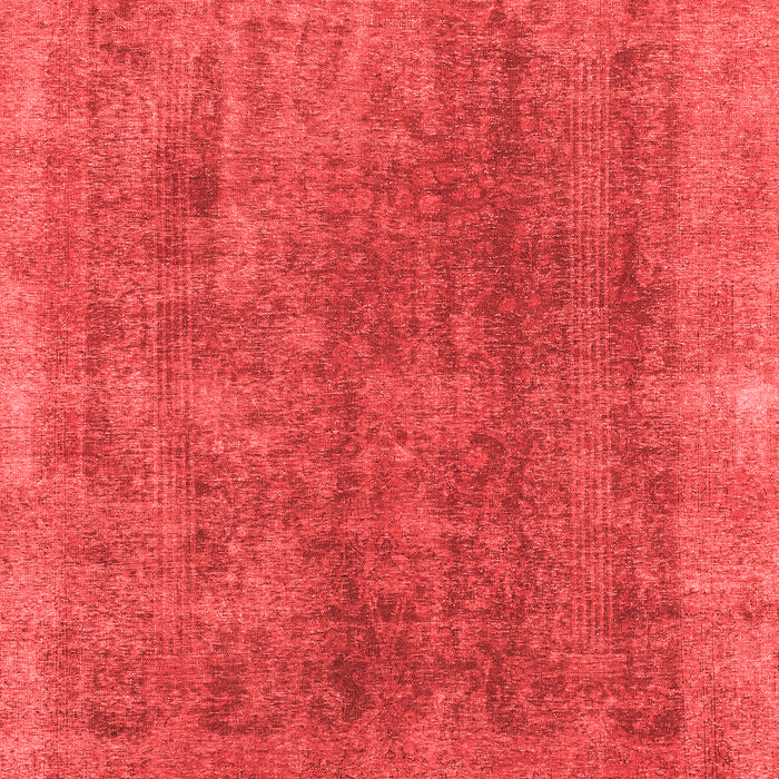 Machine Washable Abstract Red Modern Rug, wshabs1268red