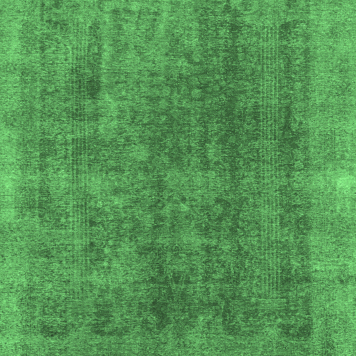 Machine Washable Abstract Emerald Green Modern Area Rugs, wshabs1268emgrn