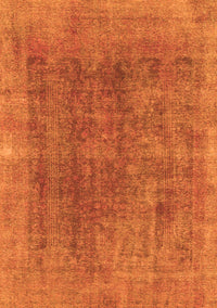 Abstract Orange Modern Rug, abs1268org