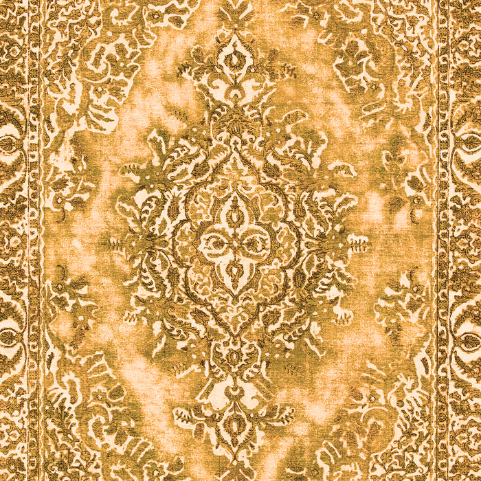 Machine Washable Abstract Orange Modern Area Rugs, wshabs1269org