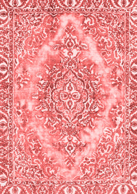 Abstract Red Modern Rug, abs1269red