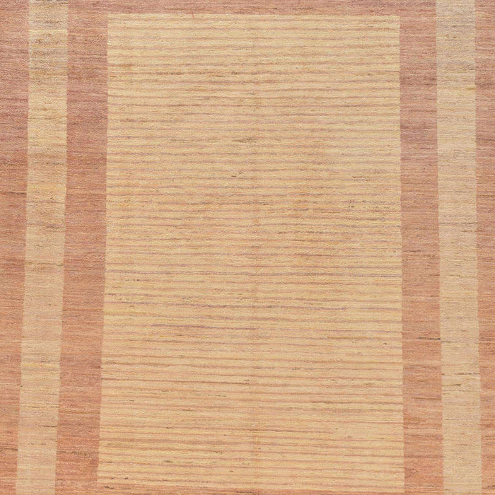 Machine Washable Abstract Mango Orange Rug, wshabs126