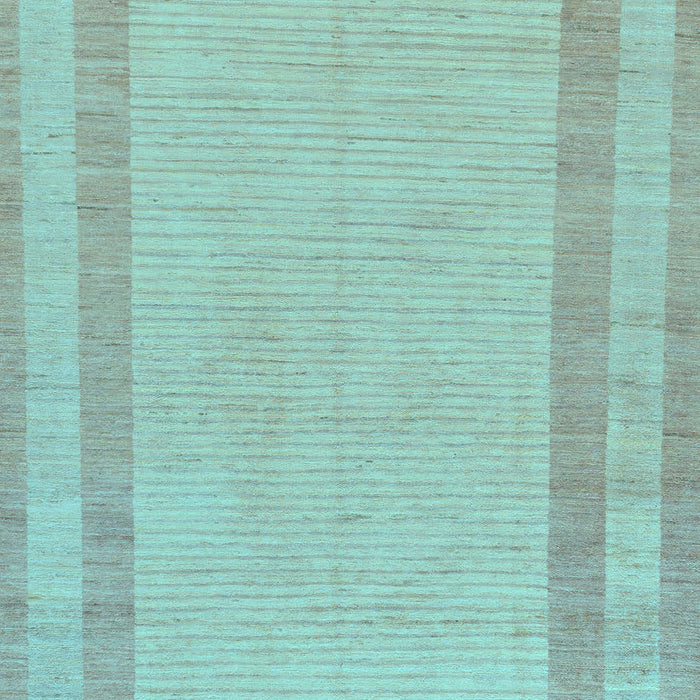 Machine Washable Solid Light Blue Modern Rug, wshabs126lblu