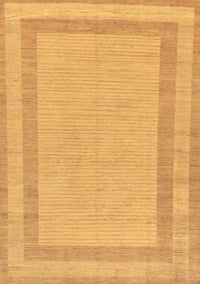 Solid Brown Modern Rug, abs126brn