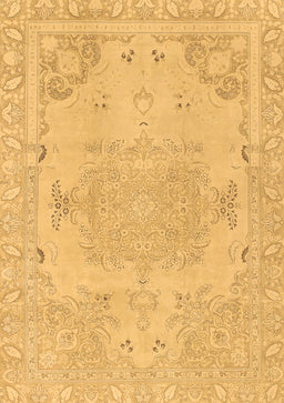 Abstract Brown Modern Rug, abs1270brn