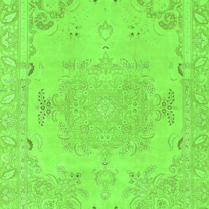 Machine Washable Abstract Green Modern Area Rugs, wshabs1270grn