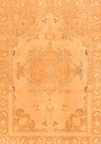 Abstract Orange Modern Rug, abs1270org