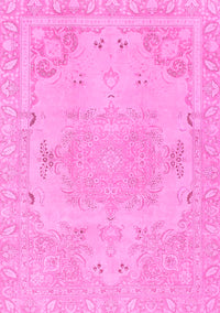 Abstract Pink Modern Rug, abs1270pnk