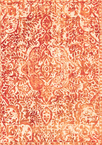 Abstract Orange Modern Rug, abs1271org