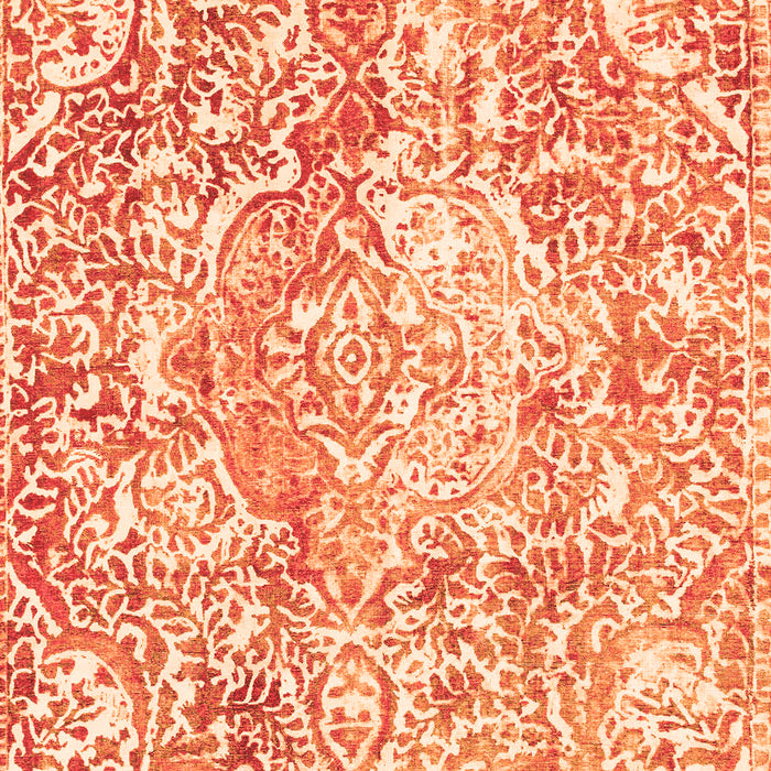 Abstract Orange Modern Rug, abs1271org