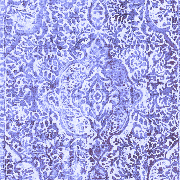 Abstract Blue Modern Rug, abs1271blu